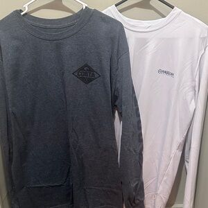 Costa Long sleeve T-Shirt and Magellan Long sleeve Tshirt